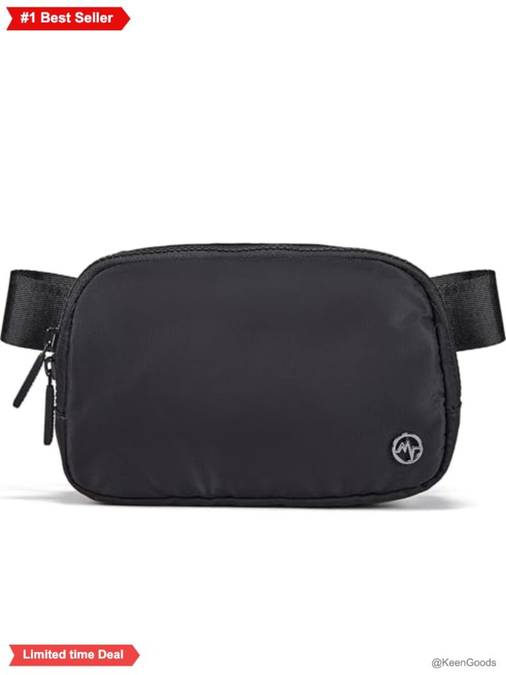 Nylon Water Repellent Fanny Pack Waist Bag Crossbody